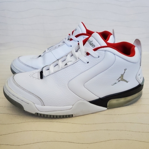 Nike Mens Air Jordan 3 Retro BIG FUND Silver Gire Red Cement Sz 10.5, BV6273-100 - Picture 2 of 11